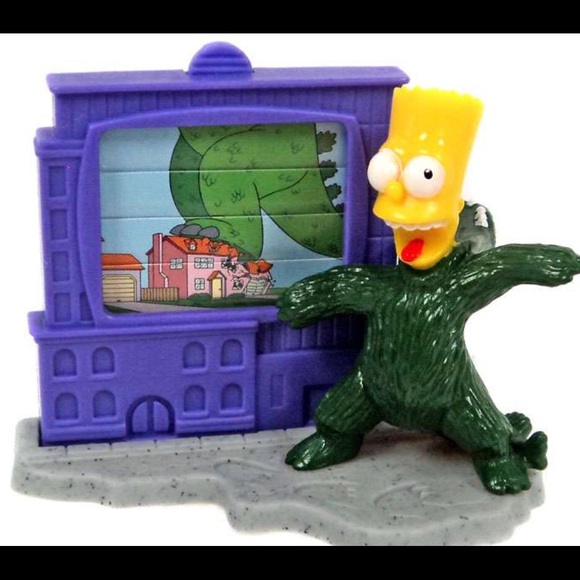 Simpsons! *Retired* *Unopened* set of 10 figures Burger King 2002 - Picture 12 of 13